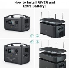 Дополнительная батарея EcoFlow RIVER Extra Battery (288 Вт·ч)