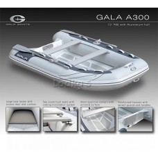 GALA Atlantis A300D RIB Double Deck (Гала Атлантис РИБ А300Д)  надувная лодка с алюминиевым дном