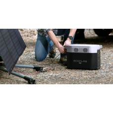 Комплект энергонезависимости EcoFlow PowerStream – микроинвертор 600W + зарядная станция Delta Max 2000 + 2 x 400W стационарные солнечные панели