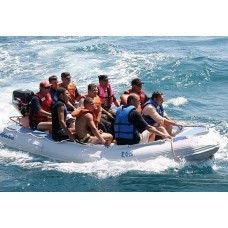 Надувная лодка Adventure Rubicon R-495 (красный)