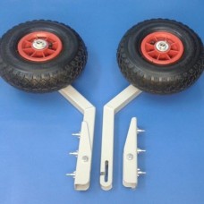 Транцевые колеса Технопарус КТ-1 нержавейка удлиненные