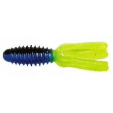 Силикон Big Bite Baits Slab Tube 1.75" Blk Blu/Chrt Shine 10 шт (1838.01.15)