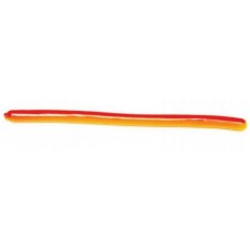 Силикон Big Bite Baits Trout Worm 3" Red/Yellow 10 шт (1838.01.46)