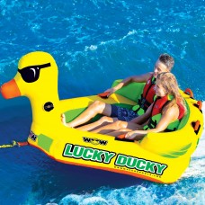 Буксируемый аттракцион (плюшка) WOW Lucky Ducky 2P Towable (19-1040)