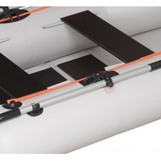 Колібрі К-270Т (Kolibri K-270T) світло-сірий надувний гребний човен + Air-Deck