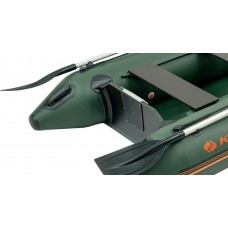 Колібрі КМ-245 (Kolibri KM-245) зелений моторний надувний човен + слань-килимок