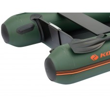 Колібрі КМ-330ХЛ (Kolibri KM-330XL) зелений моторний надувний човен + Air-Deck