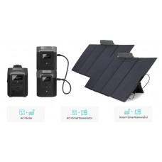 Комплект EcoFlow DELTA Max(1600) + 220W Solar Panel