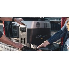 Комплект энергонезависимости EcoFlow PowerStream – микроинвертор 600W + зарядная станция Delta Pro + 2 x 400W стационарные солнечные панели