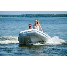 Колібрі КМ-360ДХЛ (Kolibri KM-360DXL) моторний кільовий надувний човен + Air-Deck