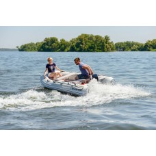Колібрі КМ-360ДХЛ (Kolibri KM-360DXL) моторний кільовий надувний човен + Air-Deck