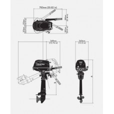 Лодочный мотор Tohatsu MFS5D SS