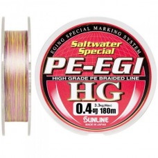 Шнур Sunline PE EGI HG 180 m 0.104 mm 3.3 kg (1658.01.38 60091460)