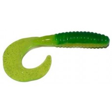 Силикон Big Bite Baits Fat Grub 3" Tractor Green 10 шт (1838.00.85)