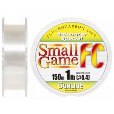 Флюорокарбон Sunline SWS Small Game FC 150 м 0.104 мм 1.0 Lb матч/тонущ.