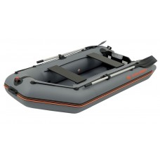 Колібрі КМ-300 (Kolibri KM-300) темно-сірий моторний надувний човен + Air-Deck