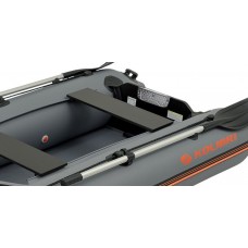 Колібрі КМ-300 (Kolibri KM-300) темно-сірий моторний надувний човен + Air-Deck