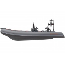 Надувний човен RIB Kolibri Wing Ultra W500UT, світло-сірий