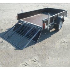 Прицеп Автотрейлер для перевозки квадроциклов 1.35x2.5 с бортами