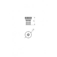 Адаптер FASTEN для замка Fs219 с резьбовым соединением и контрящей гайкой для "Карповых снастей" (Ac001)