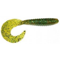 Силикон Big Bite Baits Fat Grub 3" Pumpkin Pepper Green 10 шт (1838.00.79)