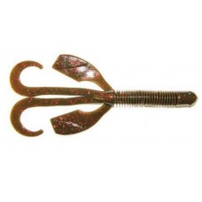 Силикон Big Bite Baits Kriet Kreature 4" Green Pumpkin Red 10 шт (1838.02.17)