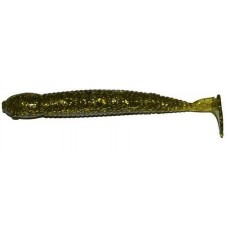 Силикон Big Bite Baits Paddle Tail Grub 2.5" Gold Avocado 10 шт (1838.01.28)