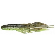 Силикон Jackall Waver Shrimp 2.8" Green Pumpkin/Chart 8 шт