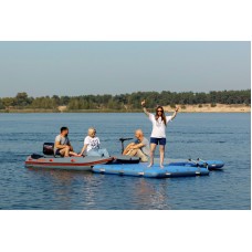 Колібрі ДК-320 (Kolibri DK-320) світло-сіра надувна док-платформа