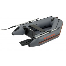 Колібрі КМ-200 (Kolibri KM-200) темно-сірий моторний надувний човен + Air-Deck