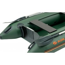 Колібрі КМ-300 (Kolibri KM-300) зелений моторний надувний човен + слань-килимок