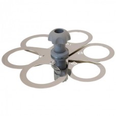 Держатель стаканов FASTEN складной из нержавеющей стали (Ch221)