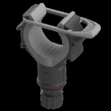 Держатель удилища FASTEN с эластичным прижимом, черно-серый (Rh100)