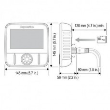 Эхолот Raymarine Dragonfly 4 DV, CHIRP Downvision, CPT-DV (E70291)