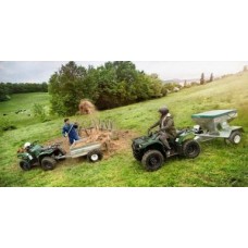 Квадроцикл Yamaha Grizzly 350 4WD green + лебедка