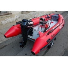 Надувная лодка Adventure Master II М-470 (красная)