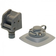 Стопорный узел FASTEN для якоря с набором для установки на надувной борт, черный (ALp002)