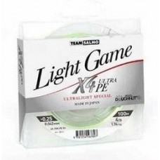 Шнур Salmo Team Salmo Light Game X4 Ultra PE 100 m 5014-004