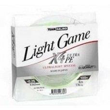 Шнур Salmo Team Salmo Light Game X4 Ultra PE 100 m 5014-006