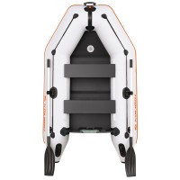 Kolibri KM-245D Profi jasnoszary motorowy ponton kilowy + instrukcja