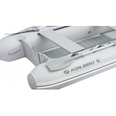 Колібрі КМ-330ДХЛ (Kolibri KM-330DXL) моторний кільовий надувний човен + алюмінієвий пайол
