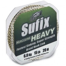 Шнур Sufix HERCULINE HEAVY 20 m 15 lb (DS1BL020VE2A2H)