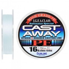 Шнур Sunline Cast Away PE 150 m 0.165 mm 7.5 kg (1658.00.76 60091240)