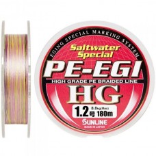 Шнур Sunline PE EGI HG 180 m 0.187 mm 8.8 kg (1658.44.13 60091468)