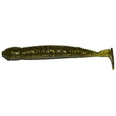 Силикон Big Bite Baits Paddle Tail Grub 1.75" Gold Avocado 10 шт (1838.01.54)