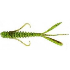 Силикон Keitech Hog Impact 4" 401 Green Pumpkin / Chartreuse (1551.03.31)