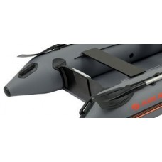 Колібрі КМ-280 (Kolibri KM-280) темно-сірий моторний надувний човен + слань-книжка