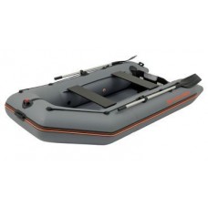 Колібрі КМ-280 (Kolibri KM-280) темно-сірий моторний надувний човен + слань-книжка