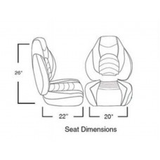 Кресло Springfield FISH PRO угольно/серое (1041634-1)