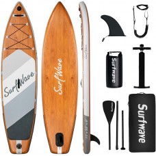 Надувная SUP доска Hiwo (Surfwave grey 11)